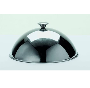 Dôme de cuisson en acier inoxydable résistant à la chaleur avec logo personnalisé pour grillades et fondues au fromage - Product Image 4