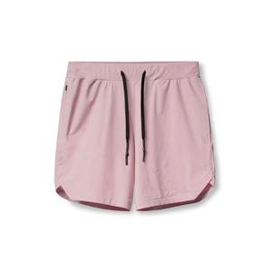 Shorts de sport pour homme 100% coton personnalisés avec poches zippées et boucle porte-serviette, nouveau logo, petite ouverture d'aération à l'ourlet - Product Image 3
