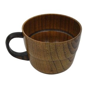 Wooden Coffee Mug Handmade Solid Wood Mug Natural Finish Rustic Design Eco Friendly Drinking Mug for Daily Use - Product Image 1