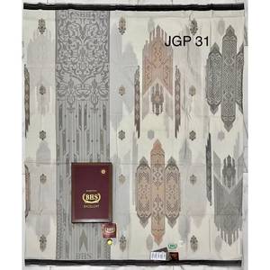 BHS BHS Excellent Gold JGP Jacquard Cotton Elegant Solid Sarong Pareo Lungi Traditional Muslim Wedding & Daily Wear for <b>Men</b> - Product Image 1
