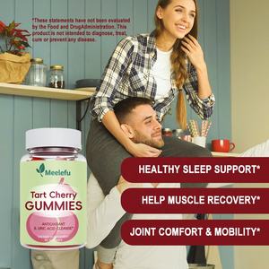 Meelefu Tart <span class=keywords><strong>Cherry</strong></span> Gummies - 3000mg Tart <span class=keywords><strong>Cherry</strong></span> Extract mit Sellerie samen für Gelenk, Immun gesundheit, Schlaf - Product Image 3