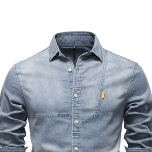 Custom Turn Down Collar Design Casual Wear Men <b>Shirts</b> Good Quality OEM Manufactured Low Moq Men <b>Shirts</b> - Product Image 4