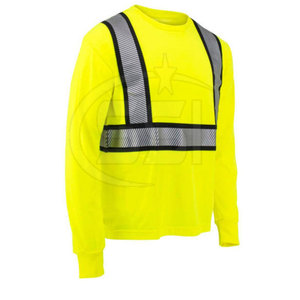 Premium Quality Safety Sweatshirt ANSI Class 2 Waterproof Reflective Clothing Logo Offering Comfort Durability High Visibility - Product Image 4