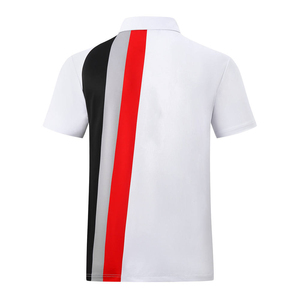 เสื้อโปโลคอตั้ง 100% ผ้าฝ้าย พิมพ์ลายแบบซับลิเมชั่น ทรงหลวมสำหรับผู้ชาย เสื้อยืดพิมพ์ลายสุดฮิต ยั่งยืน ทันสมัย สินค้ามาใหม่สำหรับผู้ชาย - Product Image 5