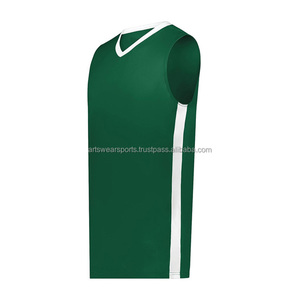 Custom Team Basketball Sports Wear Adults Sleeveless Jersey Breathable Unisex Polyester with Customized Colors Sportswear - Product Image 1