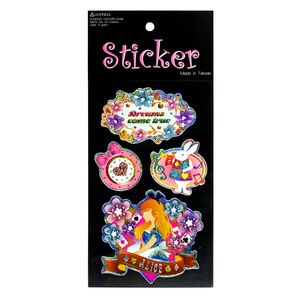 Pegatinas de Pared Decorativas Retro con Estampado de Paisaje Multicolor de 10x15cm, Impermeables, Ecológicas y en Relieve para Regalos Promocionales - Product Image 6