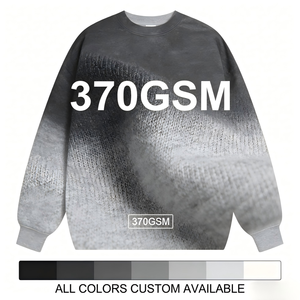 Sweat-shirt pour homme en polaire mi-lourde, coupe confortable, logo personnalisé, marque privée, OEM, mode américaine - Product Image 4