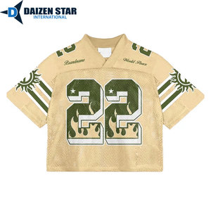 เสื้อฟุตบอลตาข่ายระบายอากาศแห้งเร็วแบบขายส่ง พร้อมชื่อทีมแบบกำหนดเองและแขนสั้น - Product Image 4