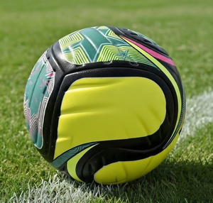 WEMBLEY SPORTS Ballon de football inspiré de la Ligue des Champions 2026 Coupe des Trois Nations Taille 5 en cuir cousu à la machine étanche à l'air - Product Image 5