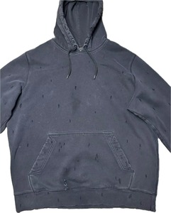 Sweat à capuche oversize en coton et polyester, coupe carrée, épaules tombantes, options d'impression en relief disponibles, sweat à capuche oversize pour homme en coton - Product Image 5