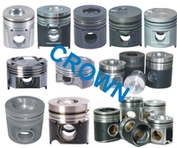 Kit de bielles de piston CROWN pour Ford Focus Mondeo Escort Fiesta Zetec Duratec 80,98 mm, pièces de rechange