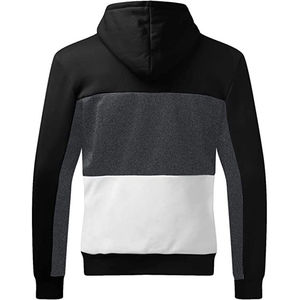 Sweat-shirt à capuche pour homme, streetwear, surdimensionné, en molleton de coton, décontracté, chaud pour l'hiver, confortable, à porter au quotidien, style urbain tendance - Product Image 2