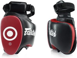 Protector de Muslos para Boxeo ER-28992 Rojo y Negro de PU, Equipo de Entrenamiento de MMA Resistente - Product Image 4