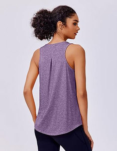 Workout <b>Tops</b> for Women Tank <b>Top</b> Pack Sleeveless Athletic Running <b>Tops</b> Loose Gym Shirt Quick Dry Yoga Tank - Product Image 3