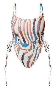 Traje de Baño Sublimado de Una Pieza Personalizado al por Mayor para Mujer, de Buena Calidad, Nuevo Diseño, Informal de Otoño, de Poliéster - Product Image 5