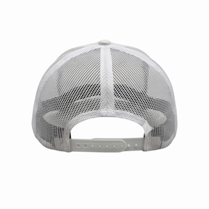 Gorra de béisbol estructurada de malla con logo personalizado en dos tonos, bordado/impresión, de algodón, visera curva, para adulto, apta para las cuatro estaciones, venta al por mayor - Product Image 3