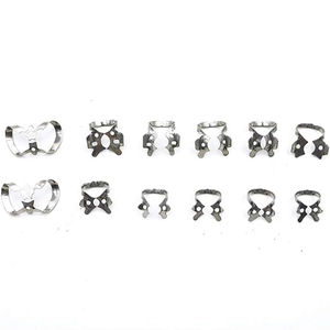 Juego Dental Manual de Calidad Premium, Instrumentos Quirúrgicos de Acero Inoxidable, Incluye Kit de Dique de Goma, Pinzas, Abrazaderas y Punzón, CE - Product Image 2