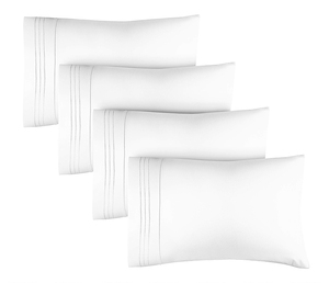 Funda de Cojín Moderna y Elegante para Hotel, 100% Poliéster, Suave, Diseño Liso de Color Sólido, Borde de Encaje de Ganchillo, Funda para el Hogar - Product Image 3