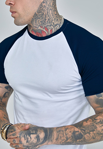 Camiseta Oversize de Algodón 100% Pesado de Lujo para Hombre, Cuello Mock, de Alta Calidad, Venta al por Mayor Personalizada - Product Image 6