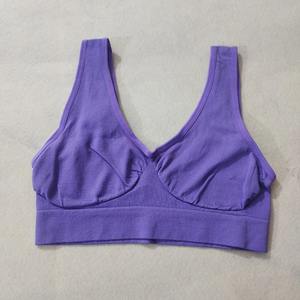 Soutien-gorge de yoga pour femme, dos halter, sous-vêtement de fitness sexy, sans armatures, débardeur de sport confortable et respirant - Product Image 1