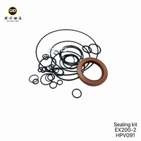 Kit de joints de pompe hydraulique en caoutchouc de haute qualité HPV091 pour excavatrices EX200-2 et EX220-2