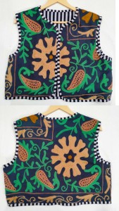 Women's Vintage Style Eco-Friendly Floral Autumn Winter Embroidered Jacket Handmade Classic O-Neck Suzani Trendy Kimono <b>Kaftan</b> - Product Image 5