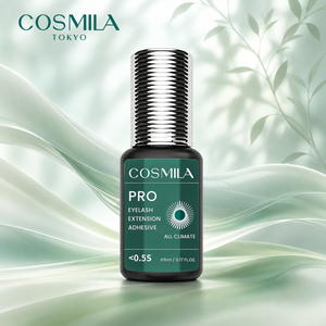 กาวติดขนตา COSMILA Pro <0.5 วินาที ติดทนนาน 8 สัปดาห์ ผลิตในญี่ปุ่น ใช้ได้ในทุกสภาพอากาศ แห้งเร็ว กันน้ำ ไม่ทดลองกับสัตว์ บรรจุขวดสีดำ - Product Image 1