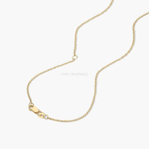 0.5 Carat Lab Grown Diamond <b>Necklace</b> Solitaire Style Round Brilliant Cut Eco Friendly Jewelry Gift for <b>Mother</b> or <b>Daughter</b> - Product Image 3