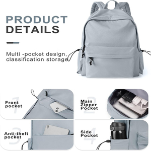 Proveedor de Mochilas al por Mayor, Mochila Escolar de Alta Calidad, Diseño Personalizado, Mochilas Escolares para Libros - Product Image 3