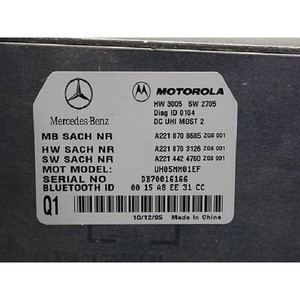 ECU และโมดูลคอมพิวเตอร์มือสองสำหรับรถยนต์ S-class รุ่น A2218708685 - Product Image 6