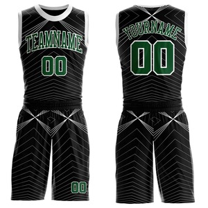 Camiseta de Baloncesto Reversible Personalizada y Económica, 100% Poliéster, Transpirable, Uniforme de Baloncesto para Entrenamiento, para Hombre - Product Image 1