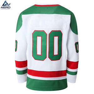 Crea tu Propia Camiseta de Hockey sobre Hielo de Alta Calidad, Sublimada, en Tela Resistente, Precio al por Mayor, Buen Proveedor, Nueva Llegada, Ropa Deportiva - Product Image 2