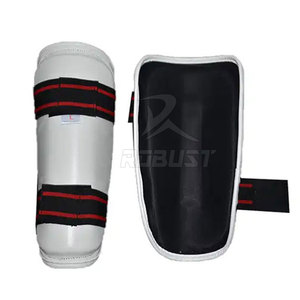 2026 Shin <b>Pad</b> Leather Taekwondo Lightweight Eco-Friendly Comfortable Protection Guard for Training - Product Image 2