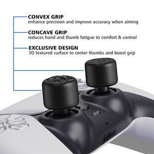 PlayVital-Manette ergonomique en silicone pour manette de manette de PS5 <span class=keywords><strong>Playstation</strong></span> <span class=keywords><strong>4</strong></span> - Product Image 6