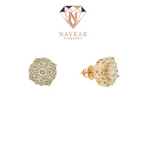 Hip Hop Moissanite <b>Earrings</b> Diamond <b>Stud</b> Moissanite <b>Earrings</b> Moissanite <b>Stud</b> <b>Earrings</b> Custom Hip Hop <b>Earrings</b> For Womens - Product Image 2