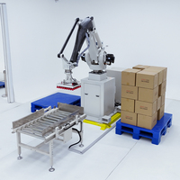 Machine d'emballage automatique de cartons électrique de 30 kg, robot colonne, palettiseur, machine d'emballage alimentaire, robot industriel empileur