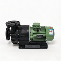 Pompe de transfert chimique électrique triphasée KDG-J16H 1,5 KW ETFE+CF 220/380V, pompe magnétique pour semi-conducteurs, résistante aux produits chimiques