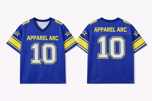 Camiseta de Fútbol Azul Rey al por Mayor, Uniforme de Equipo Unisex de Malla, Logotipo Personalizado, Proveedor de Ropa Deportiva OEM - Product Image 2