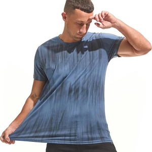 Waffle Interlock Plain T <b>Shirt</b> Men Ozone Purifying Wash Zero Water Wholesale EU - Product Image 6