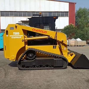 Good Quality Bobcat TS65 skid steer Used Compact Wheel Loader Diesel Engine Auxiliary Hydraulics Construction Machinery - Product Image 1