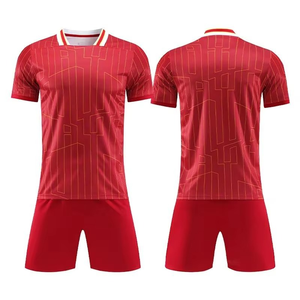 Meilleures ventes : Tenues de football personnalisées 100 % polyester pour adultes, maillots à séchage rapide avec nom et motif imprimés, nouveaux ensembles - Product Image 1