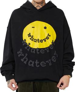 Sweat-shirt à capuche pour hommes, Logo 3D personnalisé, sweat-shirt en coton éponge française à capuche, grande taille, - Product Image 1