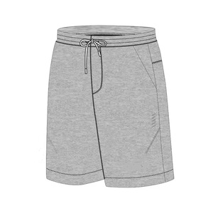 Women's Sporty Solid Color <b>Shorts</b> With Pockets Quick Dry Elastic Waist Regular Fit Custom Logo Heat Transfer Printing - Product Image 4