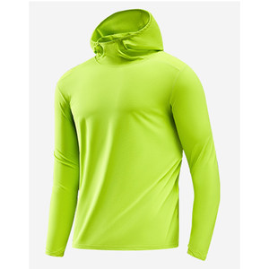 Wholesale Customized Factory Made Logo Printing Athletic <b>Hoodies</b> Best Design Mens Blank Long Sleeve <b>UV</b> Sun <b>Protection</b> Workout - Product Image 4