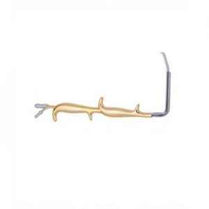 Instrument de chirurgie plastique Tebbetts, rétracteur pour chirurgie mammaire à double poignée avec extrémité lisse, 18,5 cm, en acier inoxydable - Product Image 2