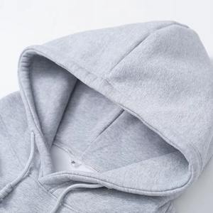 Chándal Deportivo Urbano de Talla Grande con Forro Polar de 320 g/m², 80% Algodón, 20% Poliéster, con Logotipo Personalizado, Sudadera Lisa - Product Image 6