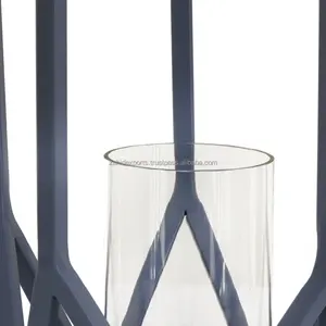 Porte-bougie de luxe haut de gamme pour la décoration d'hôtels et de centres de villégiature, lanterne en bronze antique, décoration classique pour la maison, Zahid Exports - Product Image 2