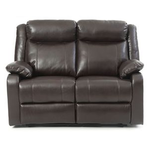 Mobili gloria G760A-RL doppio sedile amore reclinabile marrone scuro comodo reclinabile reclinabile - Product Image 2