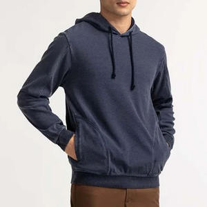 Sweat à capuche demi-zippé superposé de qualité supérieure pour l'hiver avec impression numérique, 100 % coton velours, coupe oversize pour homme - Prix de gros - Product Image 5