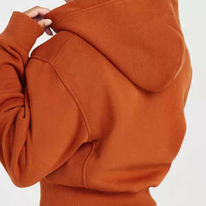 Sudadera Unisex con Capucha de Alta Calidad, Antibacteriana, de Forro Polar, Verde, Informal, de Algodón, Manga Larga, con Logotipo Personalizado, Otoño/Invierno - Product Image 2